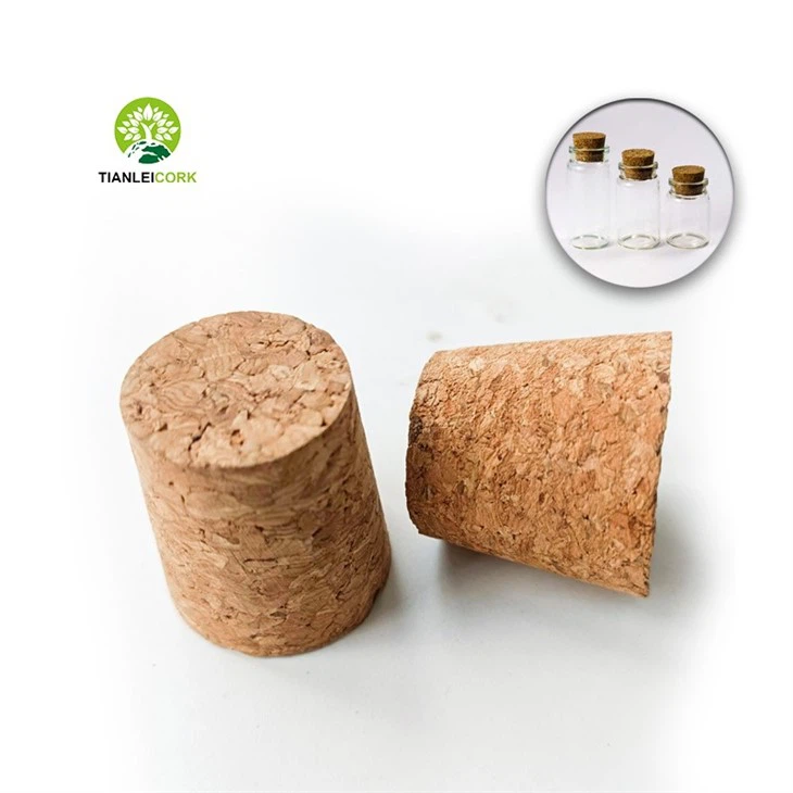 tapered cork stoppers