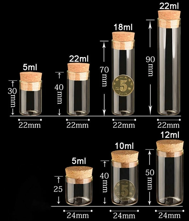 Glass Test Tube with Cork